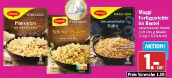 Hit Maggi Fertiggerichte im Beutel 119-191 g Beutel Angebot