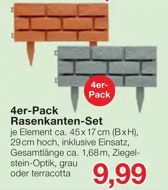 Jawoll 4er pack Rasenkanten Set Angebot