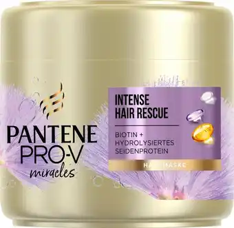 dm drogerie Pantene pro-v haarmaske miracles intense hair rescue Angebot