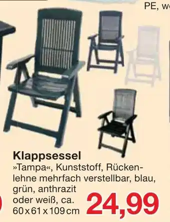 Jawoll Klappsessel Angebot