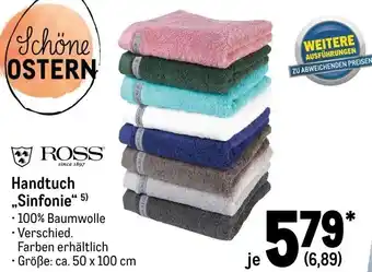 METRO Ross Handtuch Sinfonie 50*100 Angebot