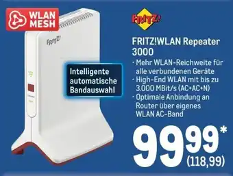 METRO FRITZ! WLAN Repeater 3000 Angebot