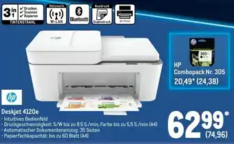 METRO hp DeskJet 4120e Angebot