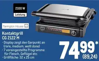 METRO Tarrington House Kontaktgrill CG 2122 M Angebot