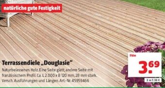 Hagebau Terrassendiele Douglasie Angebot