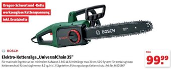 Hagebau Bosch Elektro Kettensäge UniversalChain 35 Angebot
