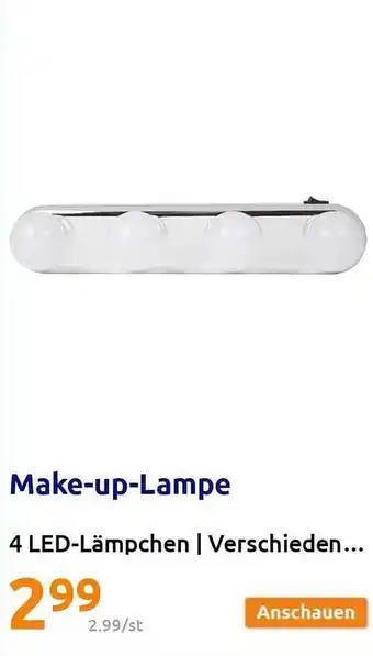 Action Make-up-lampe Angebot