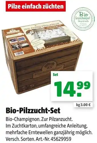 Hagebau Bio Pilzzucht Set Angebot