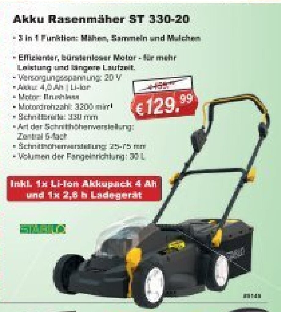 Rasenmaher Rader 200 Mm