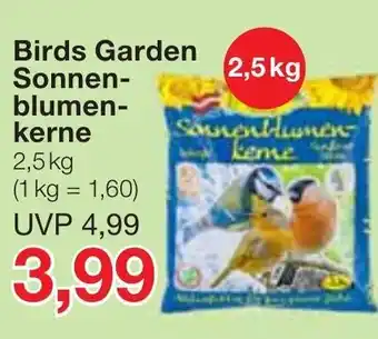 Jawoll Birds Garden Sonnenblumenkerne 2,5kg Angebot