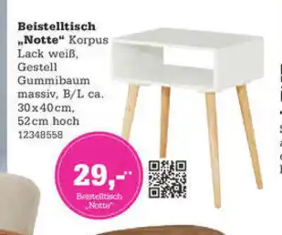 Höffner Beistelltisch Notte Angebot