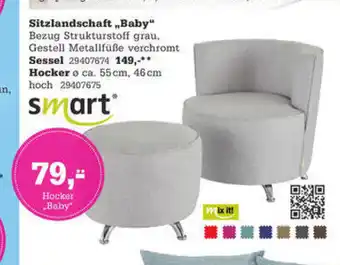 Höffner Smart Sitzlandschaft Sessel Baby Angebot