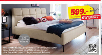 Höffner Polsterbettgestell Angebot