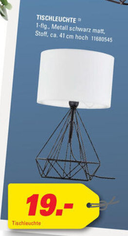 Höffner Tischleuchte Angebot