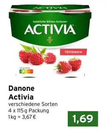 CAP Markt Danone Activia 4*115g Angebot