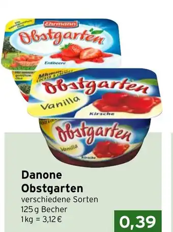 CAP Markt Danone Obstgarten 125g Angebot