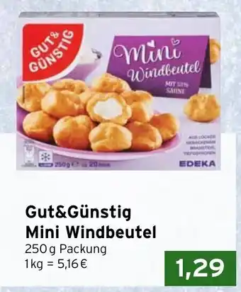 CAP Markt Mini Windbeutel 250g Angebot