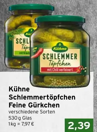 CAP Markt Kuhne Schlemmertopfchen 530g Angebot