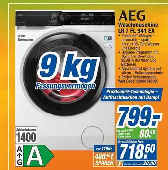 HEM Expert Aeg waschmaschine lr7fl941ex Angebot