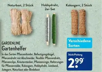 Aldi Nord Gardenline gartenhelfer Angebot