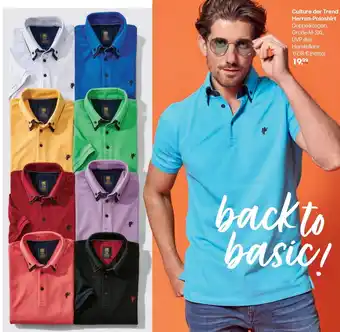 Handelshof Culture der Trend Herren-Poloshirt Angebot