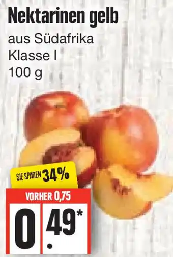 Edeka Nektarinen gelb 100 g Angebot