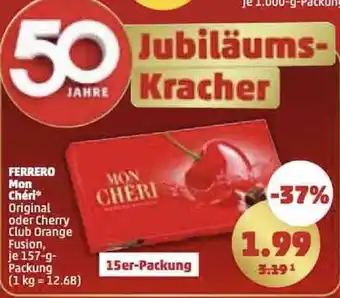 PENNY Ferrero Mon Cheri 157 g Angebot