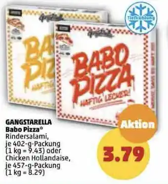 PENNY Gangstarella Babo Pizza 402/457 g Angebot