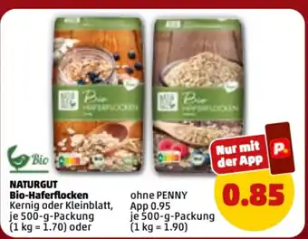 PENNY Naturgut Bio-Haferflocken 500 g Angebot