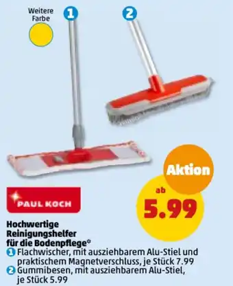 PENNY Paul Koch Hochwertige Reinigungshelfer fur die Bodenpflege Angebot