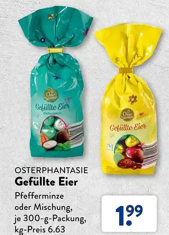 Aldi Süd Osterphantasie gefüllte eier Angebot