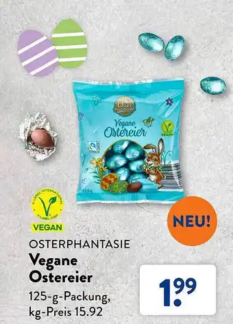 Aldi Süd Osterphantasie vegane ostereier Angebot