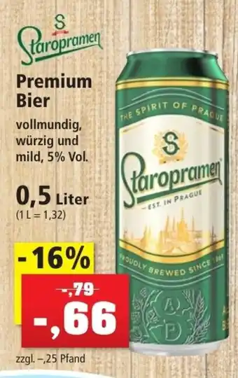 Thomas Philipps Staropramen Premium Bier 0,5 liter Angebot