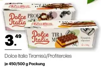 Handelshof Dolce Italia Tiramisù/Profiteroles 450/500 g Packung Angebot