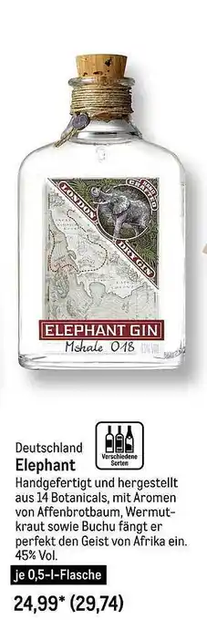 METRO Elephant gin Angebot