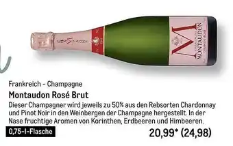 METRO Montaudon rosé brut Angebot