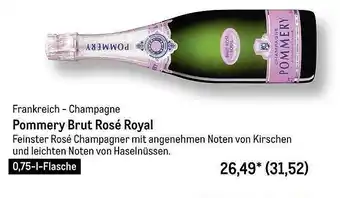 METRO Pommery brut rosé royal Angebot