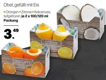 Handelshof Obst, gefüllt mit Eis 2x100/120 ml Packung Angebot