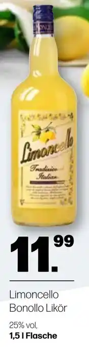 Handelshof Limoncello Bonollo Likör 1,5 L Flasche Angebot