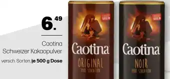 Handelshof Caotina Schweizer Kakaopulver 500 g Dose Angebot