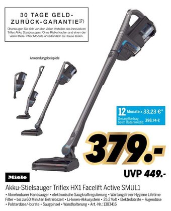 MEDIMAX Miele Akku Stielsauger Triflex HX1 Facelift Active SMUL1 Angebot