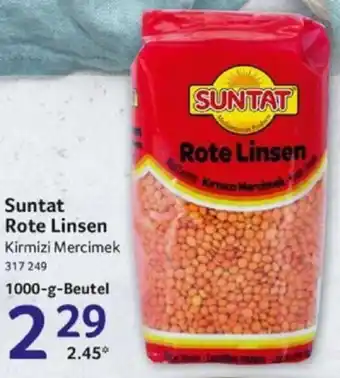 Selgros Suntat Rote Linsen 1000 g Beutel Angebot