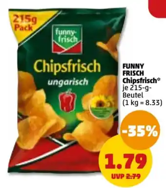 PENNY Funny-Frisch Chipsfrisch 215g Angebot