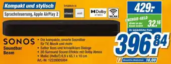 expert Techno Land Sonos Soundbar Beam Angebot