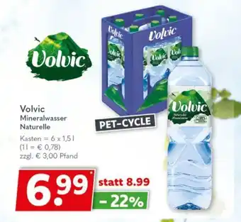 Getränkeland Volvic Mineralwasser 6*1.5L Angebot