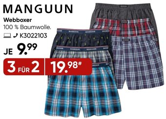 Galeria Manguun Webboxer Angebot