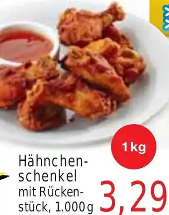 Wiglo Wunderland Hähnchenschenkel mit Rückenstück 1 kg Angebot