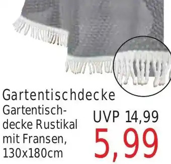 Wiglo Wunderland Gartentischdecke 130 x 180 cm Angebot