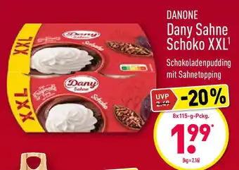 Aldi Nord Danone Dany Sahne Schoko XXL 8x115g Angebot