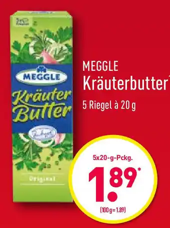 Aldi Nord Meggle Kräuterbutter 5x20g Angebot